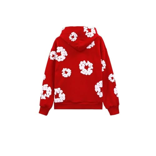 Men's Foam Printed Hoodie Set 2 Piece Hip Hop Fashion Long Sleeve Sportswear Hoodie Set2