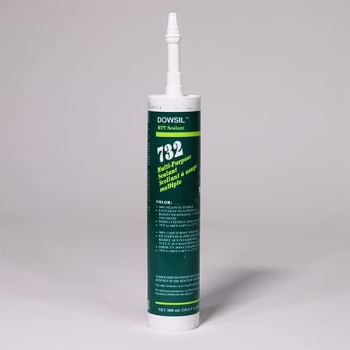 RTV 732 Multipurpose Food Grade Silicone Sealant - Mil Spec, General Purpose, DIY - Clear, 300ml