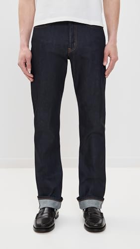 Naked & Famous Denim Men's True Guy Nightshade Stretch Selvedge Jeans2