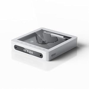 FiiO DM13 Multifunctional Portable Stereo CD Player with Long-Lasting Battery, Supports USB Ripping, Optical/coaxial/3.5mm/4.4mm outputs (Skylight Bluetooth)
