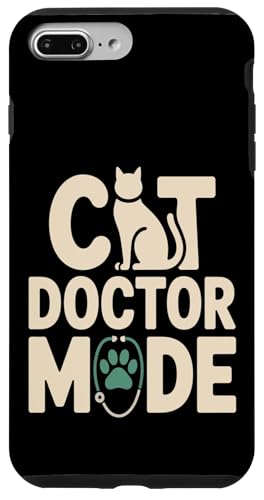 Cat Doctor Mode Vet Tech �L�D�� �X�}�z�P�[�X iPhone 7 Plus/8 Plus �p