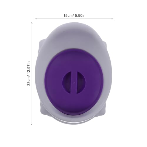 KOMBIUDA Potty Training Seat Baby Toilet Insert Thick Non-Slip Seat Ring Removable Lid for Quick Cleaning Adjustable Foot Pads Versatile for Home Travel