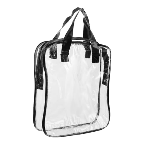 KOMBIUDA Organizer Bins for Boys and Girls Toys Portable PVC Toy Storage Bag Easy to Find Carry