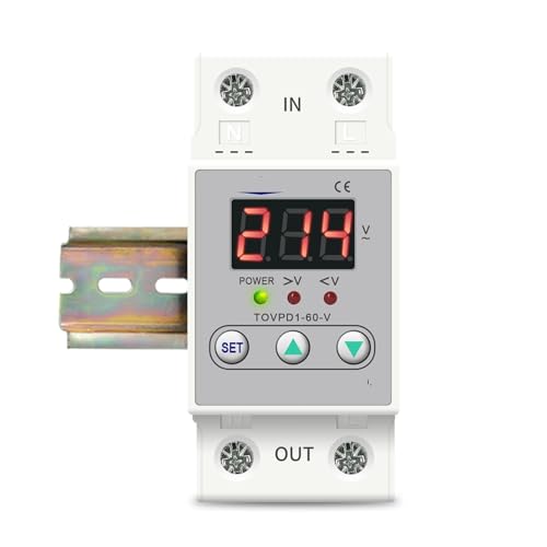 Relé de subtensión y sobretensión para proteger electrodomésticos 3