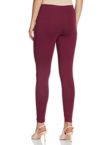 Image of GO COLORS Women Slim Cotton Leggings