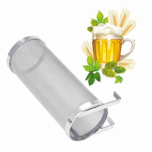 Filtre à bière et vin contre le moût trouble, maille inox 300 microns pour fûts