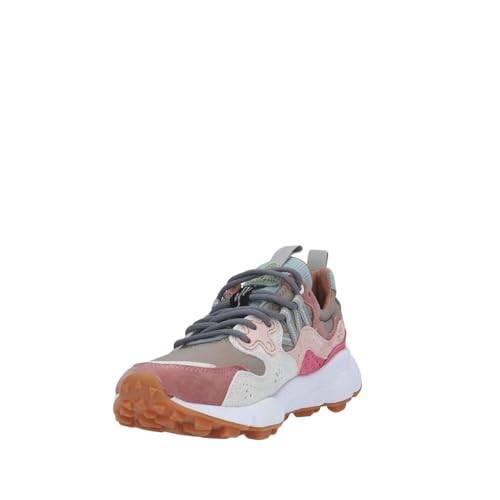 Yamano 3 Women's Gray/Pink Sneakers3