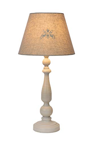 Preisvergleich Produktbild Lucide ROBIN - Tischlampe - Ø 26 cm - 1xE27 - Taupe