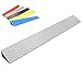 Rollstuhl Rampe Rollstuhlrampe Türschwelle 60mm Randstein Rampe Tragbar Leicht Schwerlast Plastik Schwelle Rampen für Bürgersteig, Roller, Fahrrad, Motorrad (Color : Grey, Size : 100 * 13 * 6.5cm)