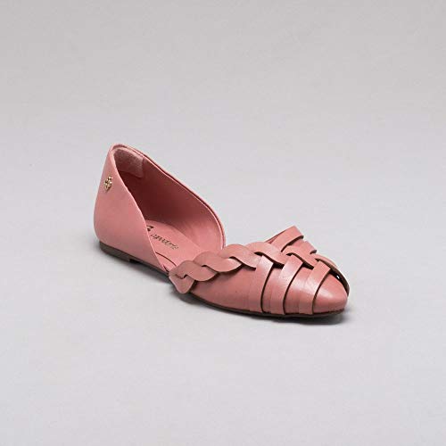 Sapatilha Couro Rose Fiore 36