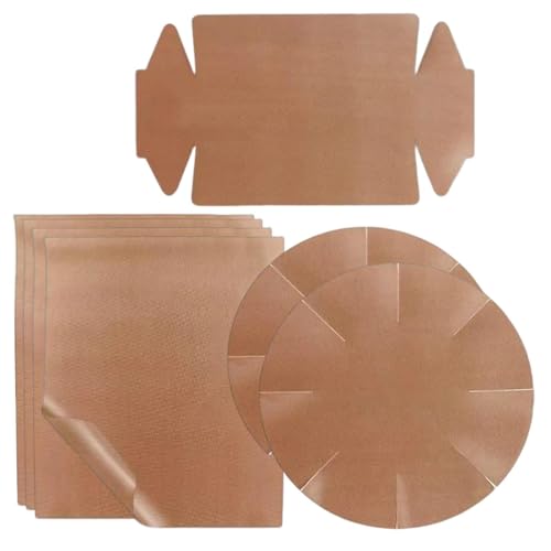 Papel Sulfurizado,Utensilios Para Hornear Reutilizables Antiadherentes Con Alimentario - Láminas Para Hornear,para Hornos, Vaporeras, Fritura, Hogar, Camping, Barbacoa, Picnic, Patio y Jardín