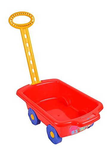 Marmat Gartengeräte für Kinder Schubkarre Garten Spielzeug Sandspielzeug Sandkasten mit Griff Laufkatze 43 x 26 x 16 cm (Rot) Marmat Gartengeräte für Kinder Schubkarre Garten Spielzeug Sandspielzeug Sandkasten mit Griff Laufkatze 43 x 26 x 16 cm (Rot)