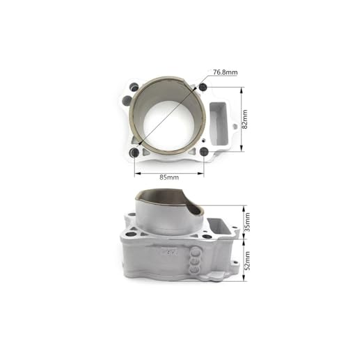 Cabezal de barriles de motocicleta de 76,5mm y alta resistencia CRF250R 2