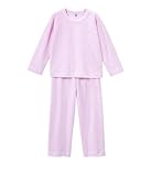  Petit Bateau Mädchen Pyjama 30761, Gr. 116 (6 Jahre, FR 114cm), Mehrfarbig (LADY/ECUME 62)