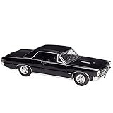 Maßstab: 1:18 ELWAA Für P&ontiac GTO 1965 1:18 Alu-Fertigmodell Mit Sockelverzierung