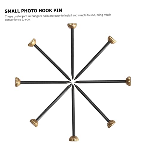 Image of jojofuny 60pcs Picture Hangers Nails for Easy Hanging of Photos Frames and Art Lightweight and Convenient Wall Hooks for Office and Home Decor