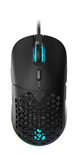 Newskill-Arakne-Tournament-Raton-RGB-Profesional-Gaming-16000-dpi-Peso-Customizable-Botones-Laterales-y-Cubierta-Superior-Modular-Negro