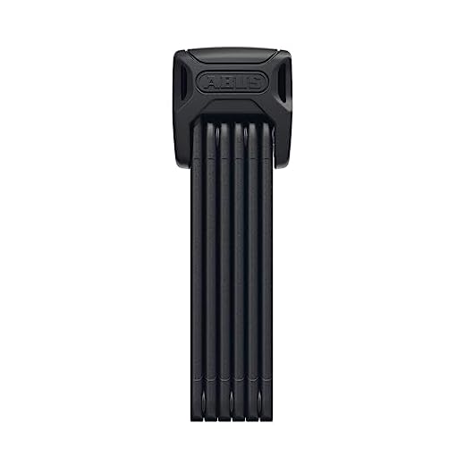 ABUS Unisex, Faltschlösser, Schwarz, 90 cm