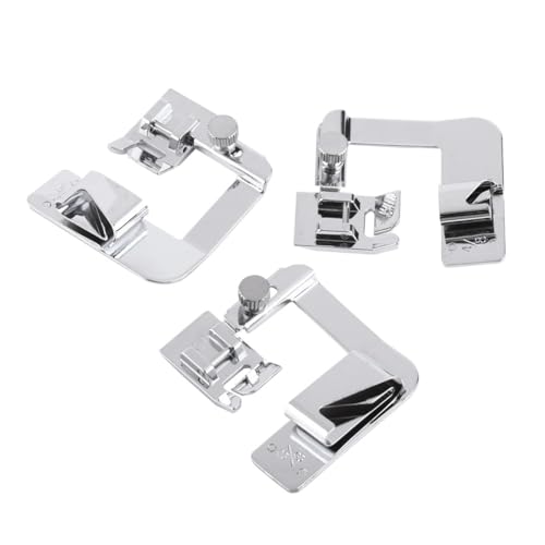 3 Piezas Pies Prensatelas de Aleación de Zinc para Máquina de Coser miniatura 4