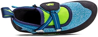 EVOLV Venga Climbing Shoe - Kid's Blue/Neon Lime 1 Review | Image 5