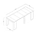 Habitdesign 004580BO - Mesa de comedor consola extensible hasta 235 cm, acabado...