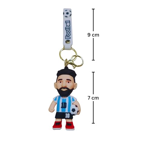 Image of Cute 3D Keychain | Keyring & Quirky Bag Charm | Hard Silicone, Unbreakable | Travel Essential | Kids Friendly | Strap & Bag Hook