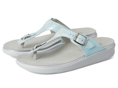 SAS Women's Sanibel Comfort Thong Sandal Shining Sea 8.5 Wide