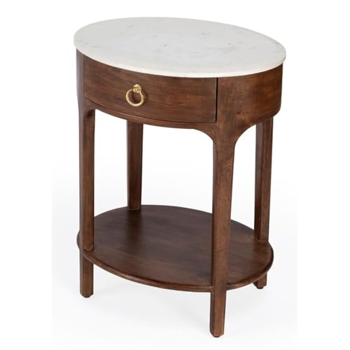 Beaumont Lane Mid-Century Nightstand, 18.25" W x 14" D x