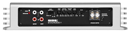 Sound Storm Labs Evo4000.1 Evo 4000 Watt 1 Ohm Stable Class D Monoblock Car Amplifier With Remote Subwoofer Control #TOP3