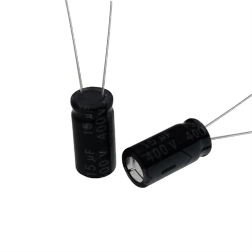 Condensateur électrolytique 400V 15uF radial 10x16mm pour réparation de circuit électronique