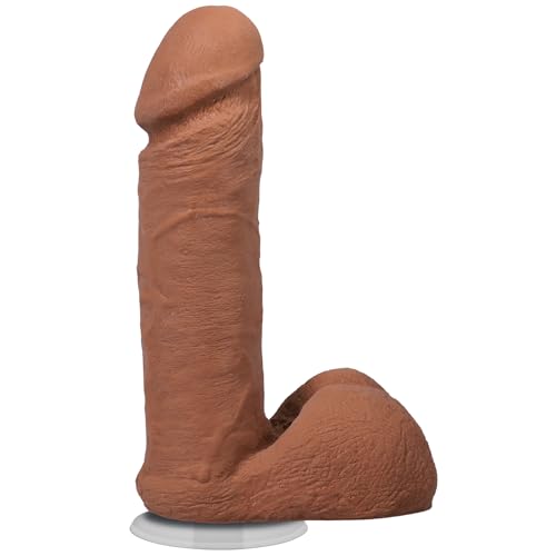 Doc-Johnson-The-Realistic-Cock-with-Removable-Suction-Cup-ULTRASKYN-6-Inch-F-Machine-and-Harness-Compatible-Dildo-Caramel