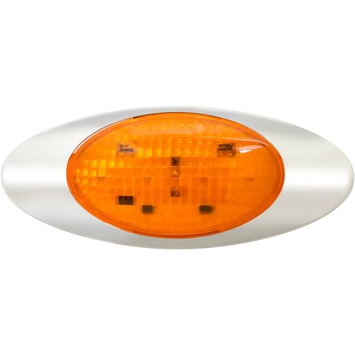 GG Grand General 77825 Oval Amber/Amber 4 LED Marker/Turn Light for FL Models by GG Grand General - Used condition - Image 3