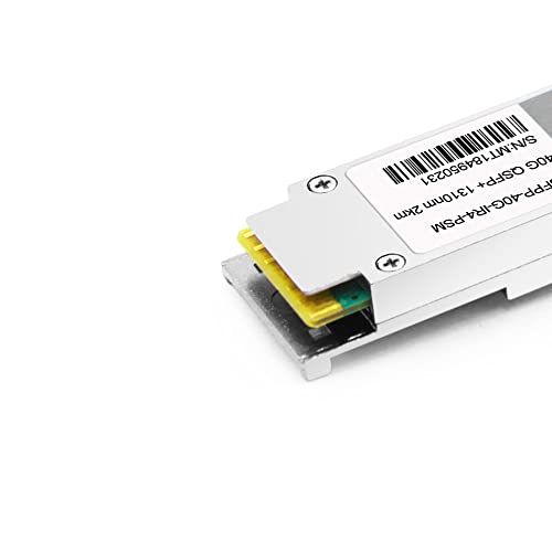 Image of 40GBASE-PIR4 QSFP+ Optical Transceiver Module Compatible with Juniper Networks JNP-QSFP-4X10GE-IR 4x10GBASE-IR 40G PLRL4 1310nm 1.4km MTP /MPO SMF DDM