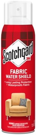 Scotchgard Fabric Water Shield, 13.5 Ounces, Repels Water, Ideal for Couches, Pillows, Furniture, Shoes and More, Long Lasting Protection