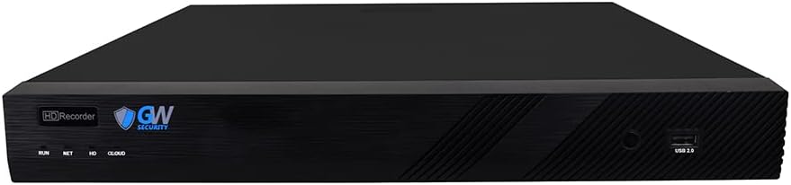GW Security 16 Channel 4K 8MP NVR Video Recorder Alone (GW4216EP)
