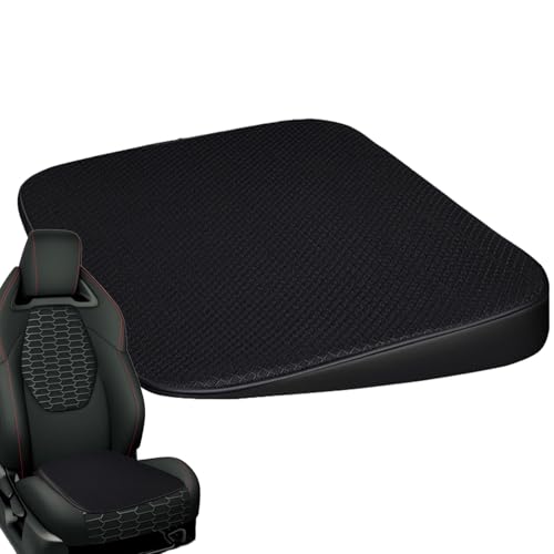 Car Booster Cushion, Soft Heightening Wedge Car Seat Cushion Chair Pad, Portabl Booster Seat For Short Drivers, Breathable Travel Comfort Mat,Ca-r Accessory For Short Drivers,Enhances Driving Vision