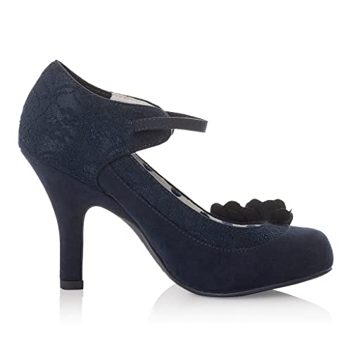 Ruby Shoo Melinda talons hauts escarpins et sac Tirana rétro - 4