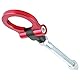 Abschleppöse Tuning,Tow Hook,Abschleppha,Hochleistungs-Abschleppha Klapprennen I303 Abschleppha Für Autorennen(Rot)