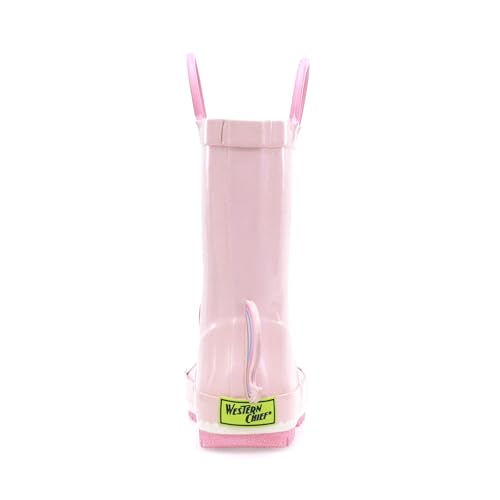 Image of Western Chief Kids Ladybug Rain Boot(Toddler /Little Kid /Big Kid) | Built for outdoor play, pull-on loops for self-dressing, comfort EVA insole, rubber traction outsole, toddler to big kid size