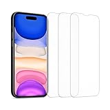 3 Pezzi Inclusi – Proteggi il tuo iPhone 15 a lungo, sostituendo la pellicola quando necessario.