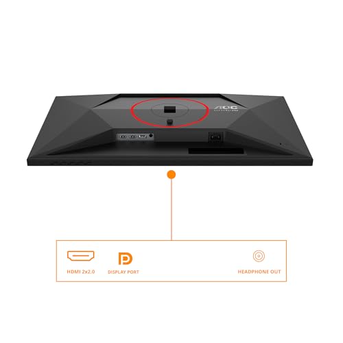 Image of AOC 27G4ZR 27 inch FHD Monitor 260Hz, Fast IPS Panel, 0.3ms MPRT, Adaptive Sync, HDR10, G-Sync Compatible, Height Adjustment, (1920x1080 HDMI 2x 2.0 DP) Black