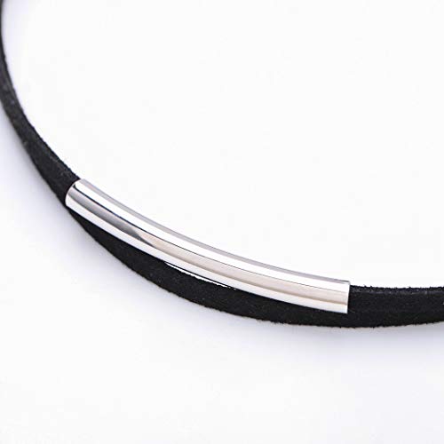 Jakawin Choker Necklace Adjustable Black Collar Necklaces For Women And Girls Nk134 (Black) #TOP4