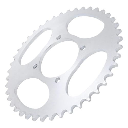 Roda dentada traseira de 520 passos para motocicleta leve de kart diy - 43 dentes-size1