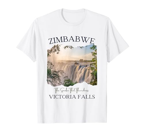 Zimbabwe Victoria Falls Tourist Souvenir African American T-Shirt