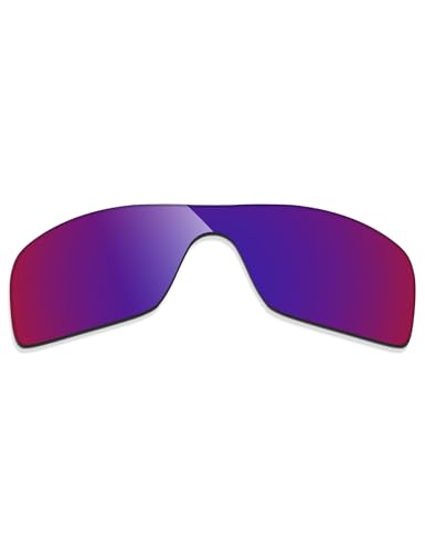 Image of Alphax Midnight Indigo Mirrored Non-polarized Replacement Lenses for Oakley Turbine Rotor OO9307 Sunglasses