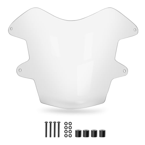 Yemanren-KK Motorcycle Headlamp Guard Grille Headlight Protector Cover For YAMAHA Tenere 700 2019 2020 2021 2022 Accessories (Transparent)