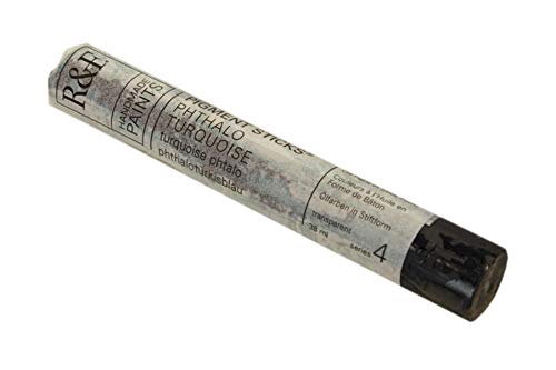 R&FHandmade Paints Oil Pigment Stick 38ml Phthalo Turquoise