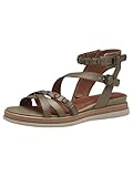 Tamaris Sandales compensées pour femme 1-28210-44 Sage 37 EU, sauge, 37 EU