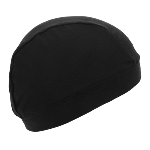 BESPORTBLE 1Pc Unisex Breathable Cycling Hat Quick Dry Biking Cap for Outdoor Sports Durable Material Fits All Black