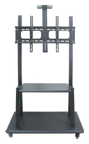 Soporte móvil para TV con ruedas y ajuste de altura miniatura 1